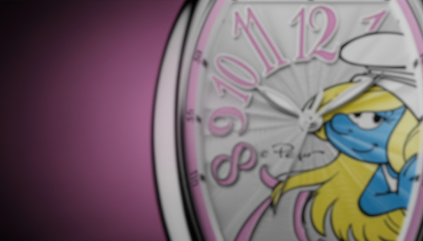 Smurfette Pink Edition Close-up